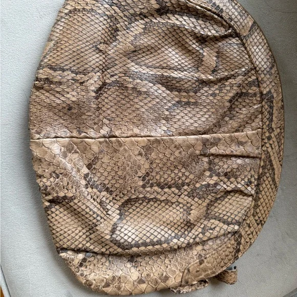 Reptile Habitat Decor - Brown Snake Pattern