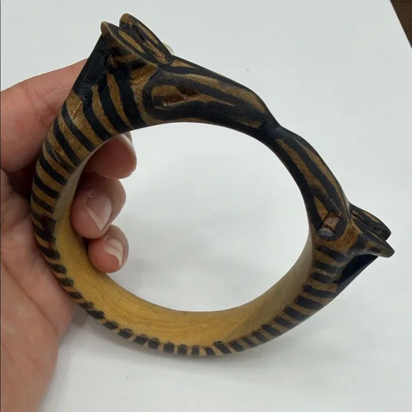 Handcrafted Zebra Bracelet
