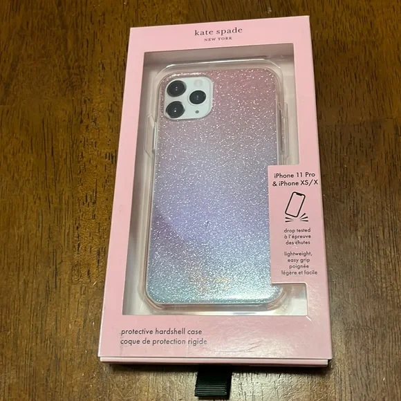 New Kate Spade Phone case - iPhone 11 Pro & iPhone XS/X glitter