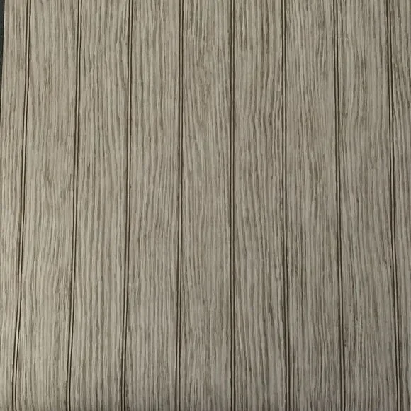 Bead Board Look Stripes Wallpaper St. James Prepasted Vinyl 56 Sq Ft