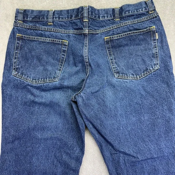 Red Head Brand Co Mens Jeans 42x30‎ Dark Wash Straight Fit Denim Pants