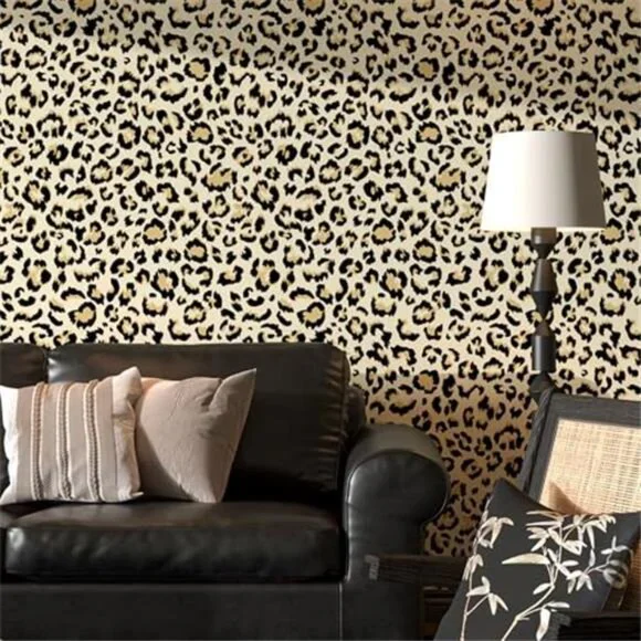 Leopard Wallpaper Cheetah Print Self Adhesive Wallpaper