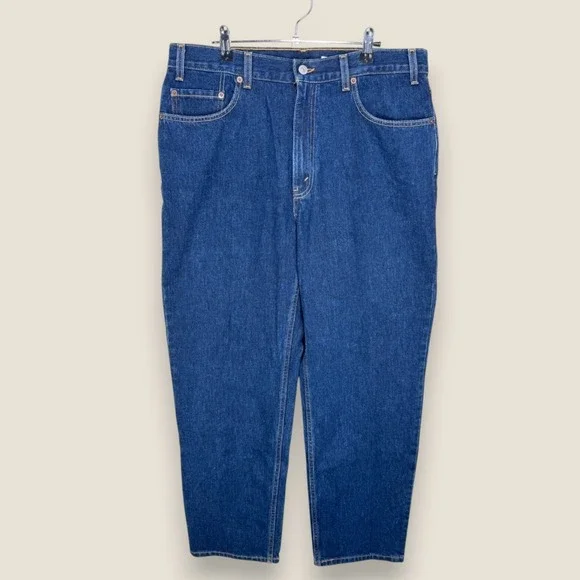 Vintage Levi's 550 Relaxed Fit‎ Baggy Jeans Blue Denim Loose 2003 Men 36x30