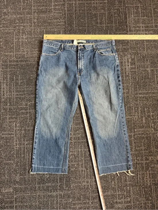 Harley Davidson Vintage Biker Jeans Mens 44x30 Motorcycle Denim Y2K USA 90s
