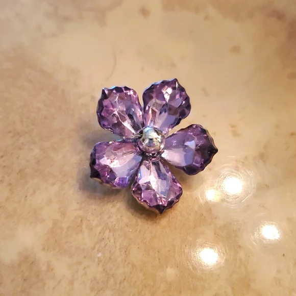 Purple Jeweled Flower