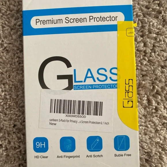 Glass Screen Protector 3-Pack