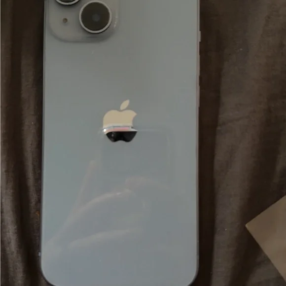Iphone 14 baby blue, works great just not needed anymore.