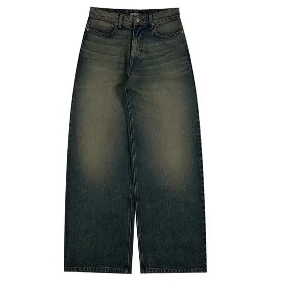 NWT! Discont'd Adult Desert‎ Baggy Wide Leg Denim 28W x 33L