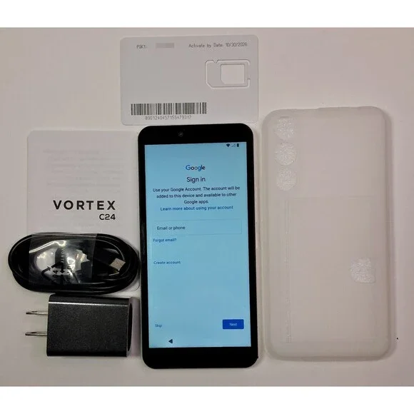 Vortex C24 Cellular 5.5” 16GB-White 4G LTE NEW Android 14 OctaCores T-Mobile