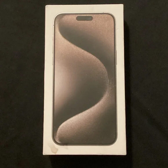 Apple iPhone 15 Pro Max - BOX ONLY (no phone!!!)