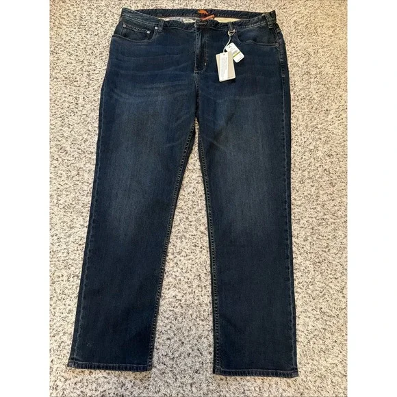 Tommy Bahama New Men's Jeans Sand Drifter Authentic Dark Wash Sz 44x32