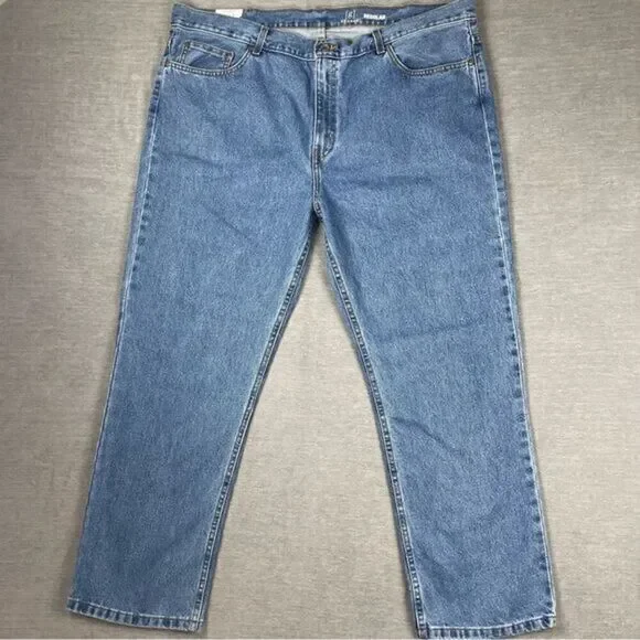 George Straight Leg Regular Fit Denim Jeans Men’s Size 44x30 NEW