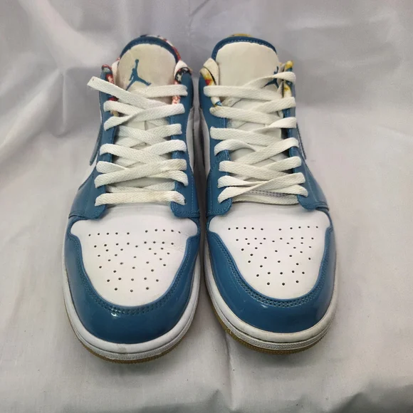 Jordan‎ Blue and White Athletic Shoes 12