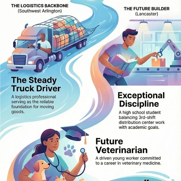 Career Pathways Illustrated Poster - Vibrant Career Icons