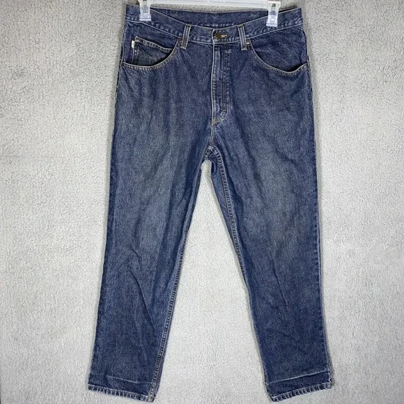 ll Bean LB7000 Made In Mexico Vintage Jeans Men's 34x30 Distressed Faded