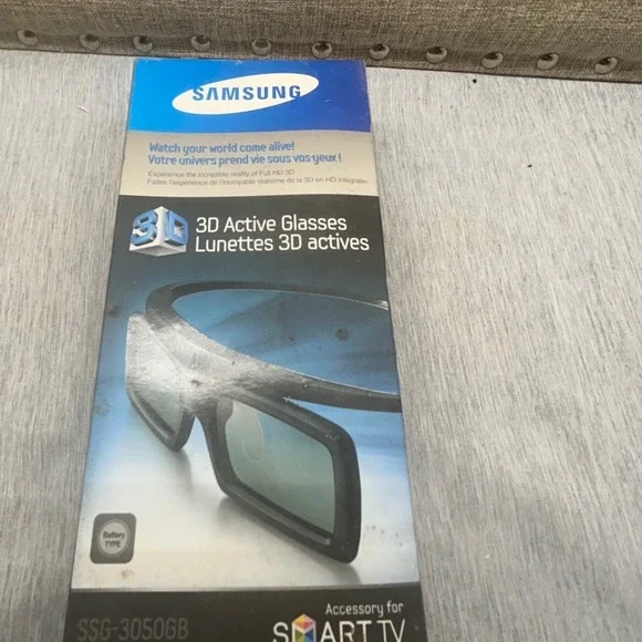 Samsung SSG-3050GB 3D Active Glasses for Samsung Smart TV Full HD‎ 3D Black