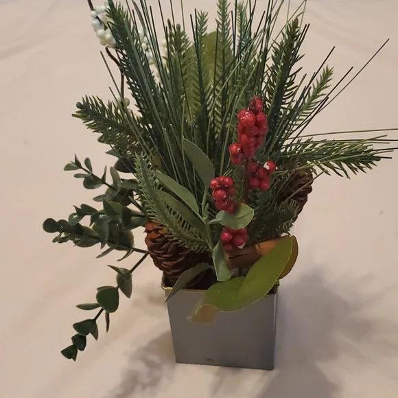 Faux Plant Tabletop Decor