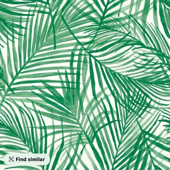 Opalhouse Green Palm Leaf Wallpaper