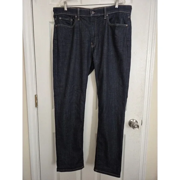Lucky Brand 410 Athletic Slim Fit Men's Jeans 36W x 32L Dark Wash