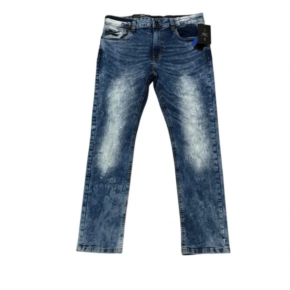 NWT Marc Ecko Cut & Sew Stretch Flex Skinny Fit Jeans Men's Size 34 x 30‎
