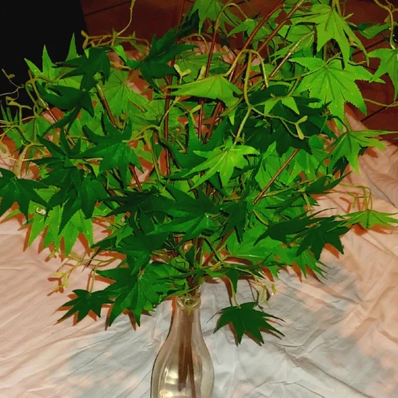 Artificial Green Leaf Bundles x3 * 8