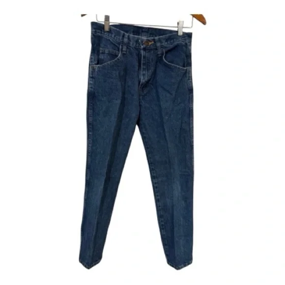 Rustler Blue Straight Jeans Classic Denim Style