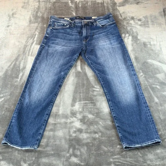 Mavi Men's Jeans Zach Straight Leg‎ Size 34X30 Medium Dark Wash