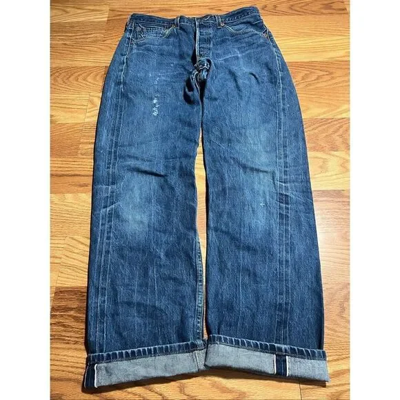 Vintage Levi’s Men’s 501 LVC Selvedge Jeans 33x34