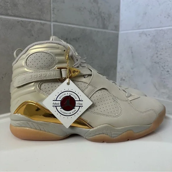 Jordan 8 Retro Champagne Sneaker Size 11.5 Men