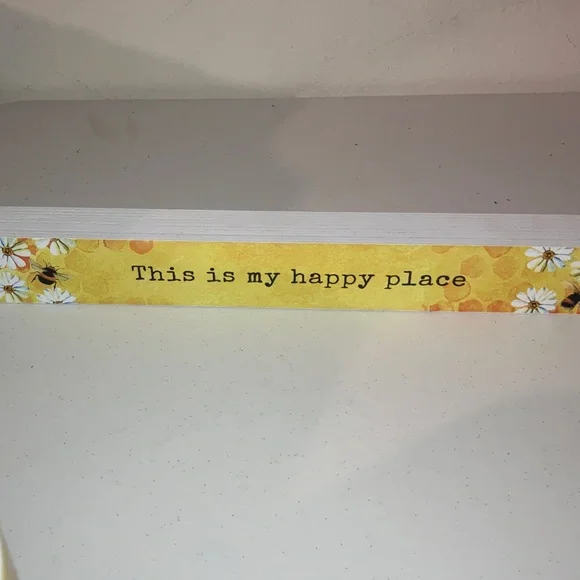 Yellow and White Floral Wall Decor