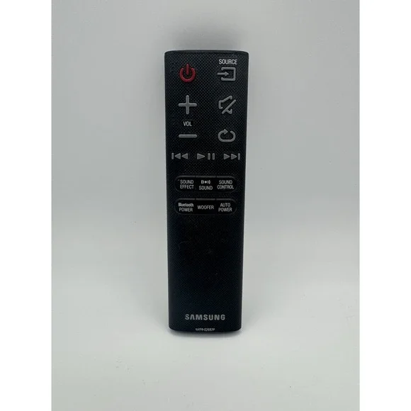 Genuine Samsung Soundbar Remote‎ EUC AH59-02692E Sub HW-J355 HW-J450 AH59-02692P