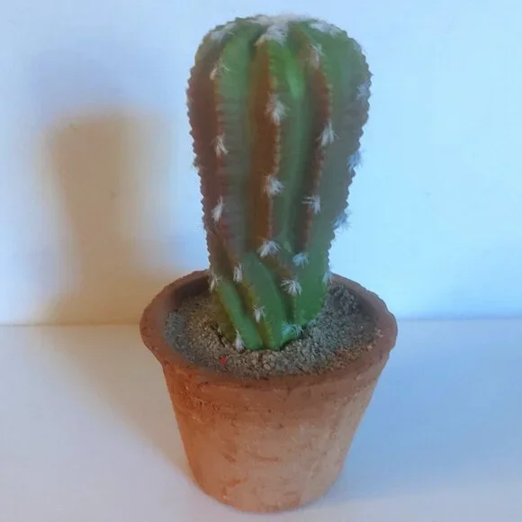 NWT Ashland Faux Cactus Rustic Clay Pot Floral Succulent Summer Desert Michaels