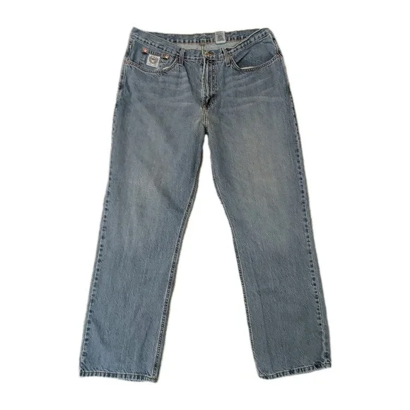 Cinch Men's White Label Relaxed Fit Straight Leg 38x32 (Act 36x31) Medium Wash