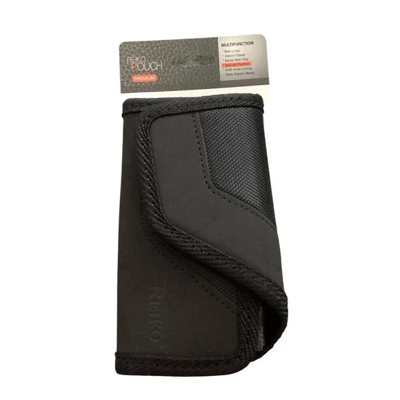 Reiko Pouch Premium‎ Multifunction Belt Clip Pouch Case Black