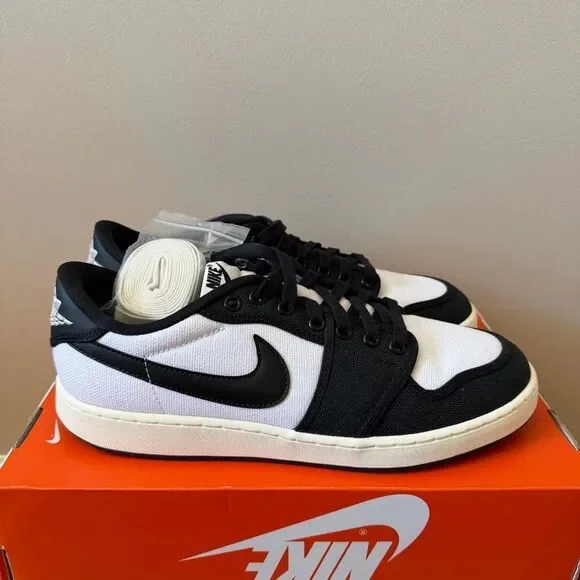 Air Jordan 1 AJKO Low Black Sail White DX4981-100 Men’s Size 11