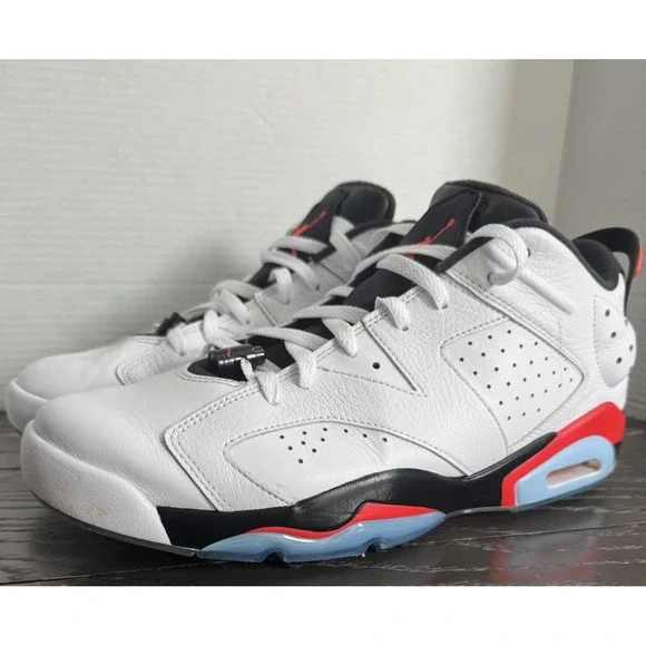 Nike Air Jordan 6 Retro Low G Golf Shoes Infrared Men's Size 14 DV1376-106
