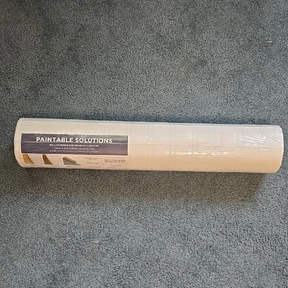 NEW Paintable Solutions Beadboard Wallpaper Roll