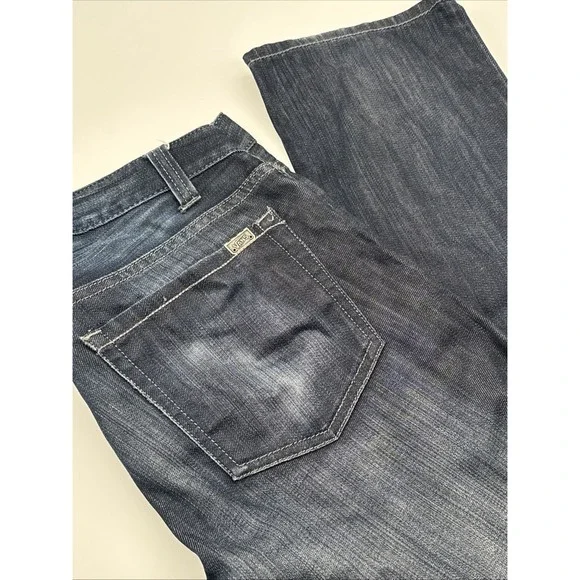 Vans Blue Jeans Mens 30 X 32 (Actual Size 33 X 30) Skater Cotton Blend Whiskered