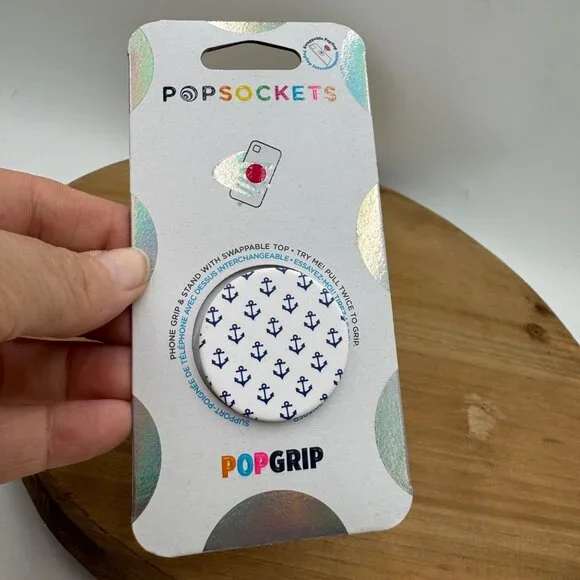 Popsockets Popgrip: Phone Holder/Grip & Stand NWT