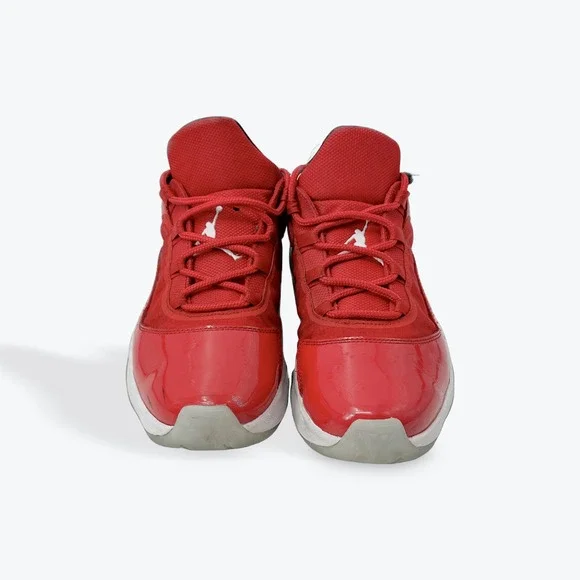 Jordan 11 Retro Low‎ Red Black White Mens Size 10 Sneakers Shoes DN4180 601