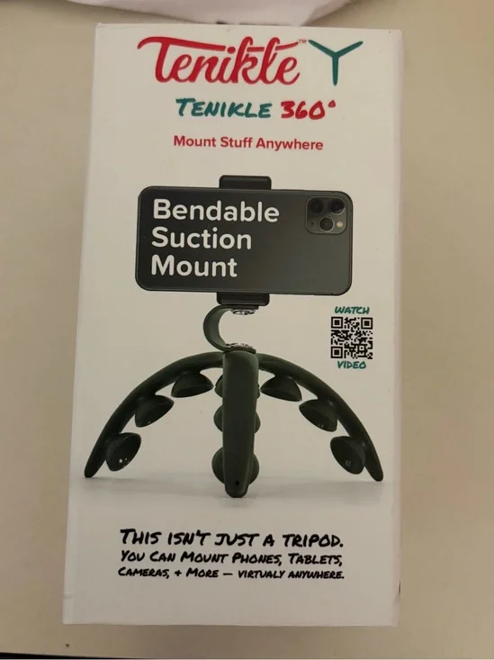 360° Bendable Suction Mount – Green