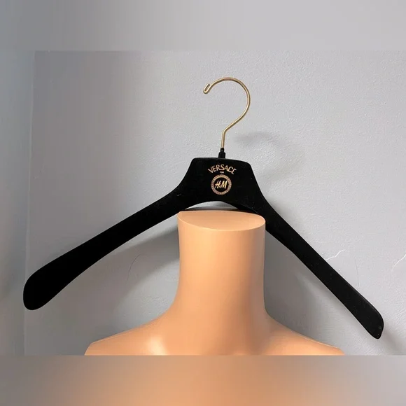 Versace for H & M velvet hanger