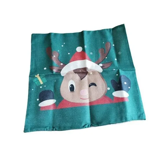Reindeer Pillow Cover