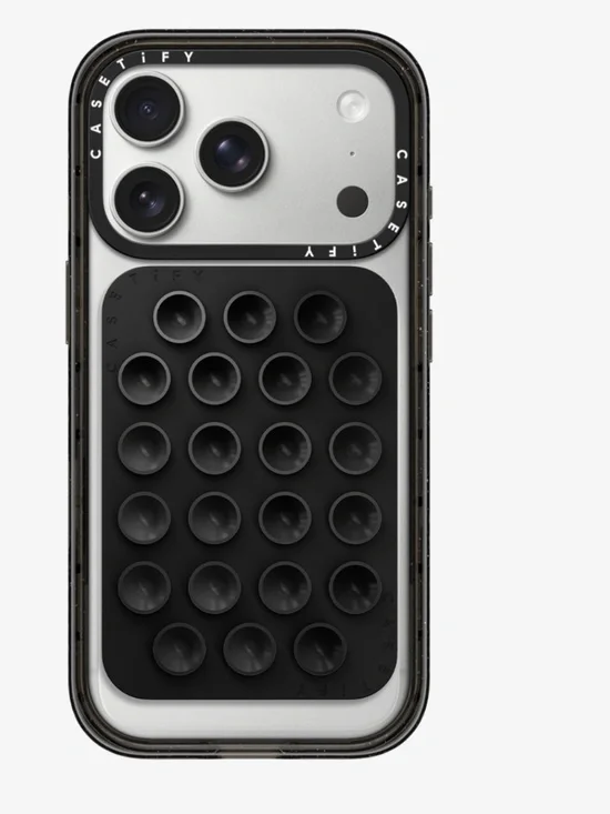 CASETiFY -Snap & Stick Cardholder Stand - Black
