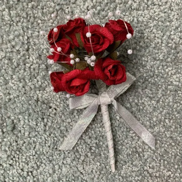 Mini Faux Rose Bouquet