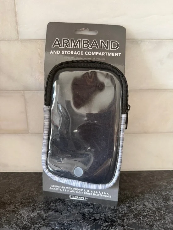 Black Armband Phone Case for Running