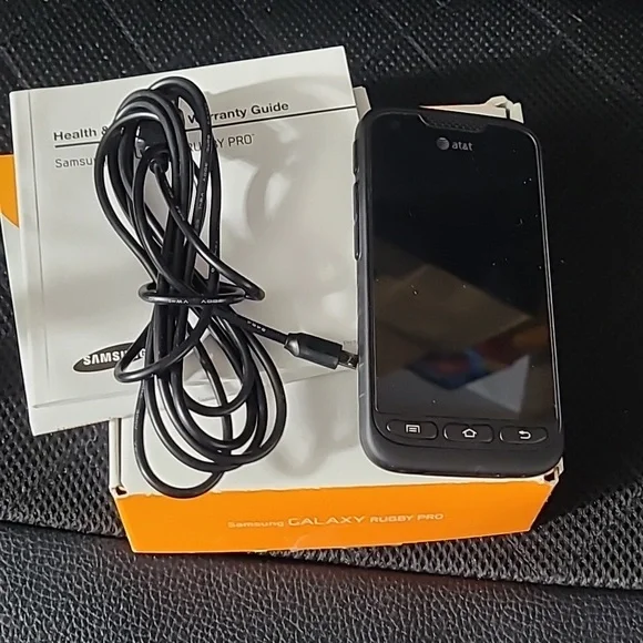 Samsung Galaxy Rugby Pro phone AT&T 6020A EUC