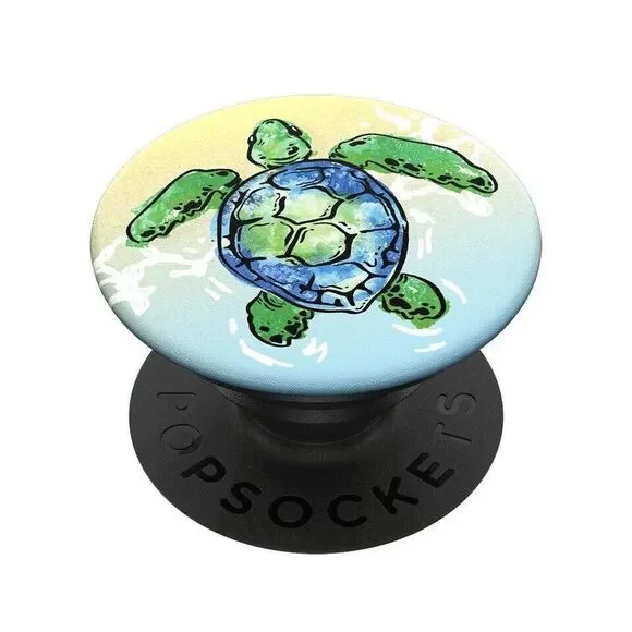 PopSockets: PopGrip with Swappable Top for Phones and Tablets - Tortuga