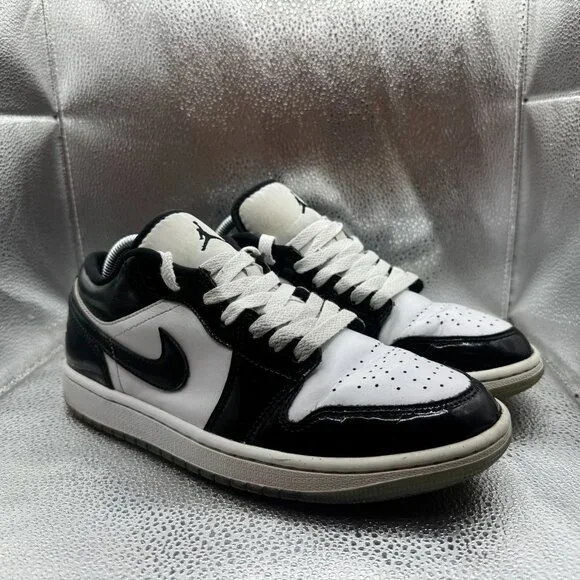 Size 8.5 Nike Air Jordan 1 Low SE Retro Concord Mens White Black Shoe DV1309-100