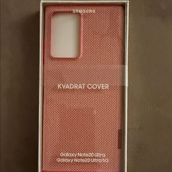 Samsung Galaxy Note20 Ultra 5G Kvadrat Cover, Red